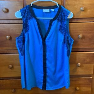 New York and Company sleeveless blouse